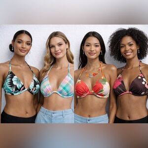 ARDENE/Aerie 4 Bikini Tops Bundle